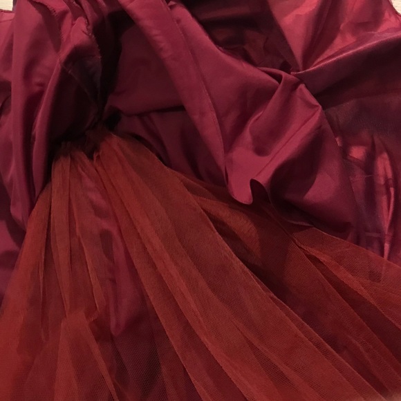 Beautiful Burgundy gown for sale - prom or bridal events it’s yours - Picture 12 of 13